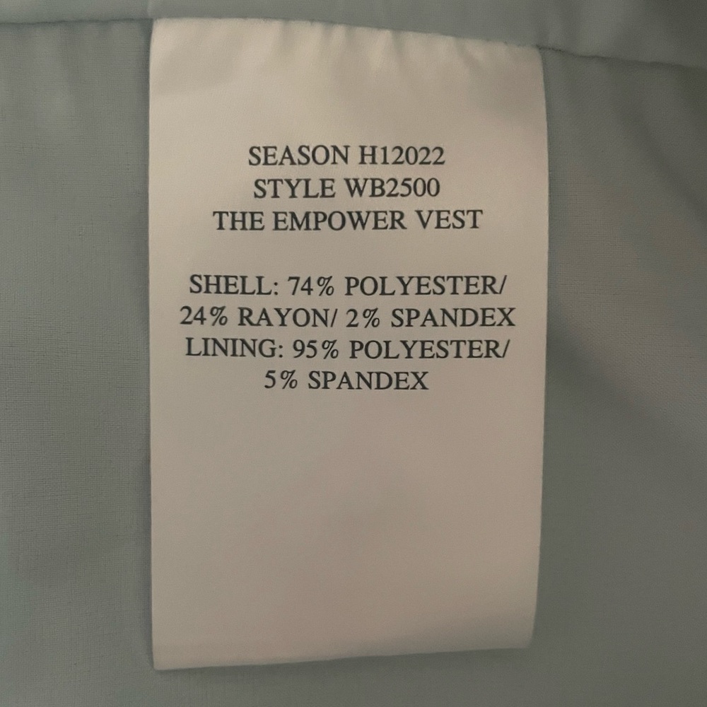 Wildfang The Empower Vest In Black Large - Picture 5 of 10
